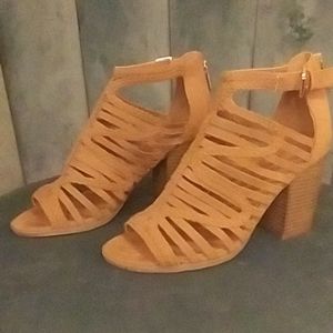 Suede sandals